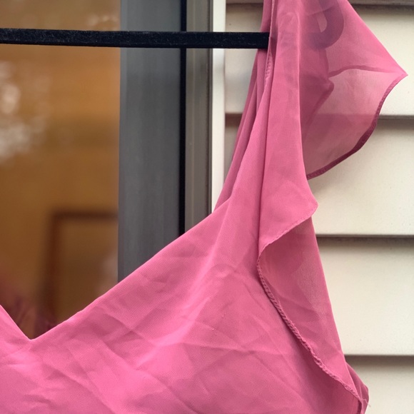 Mori Lee Blush Pink Morilee Bridesmaids Dress - Picture 2 of 3